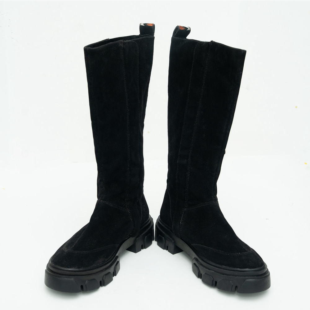 Farm Rio - New! Beaded‎ Knee High Lug Sole Boots
